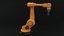 Industrial robot arm dirty
