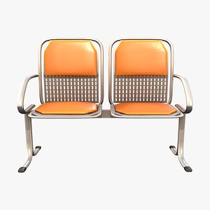 3D model Waiting Chair