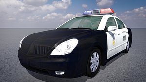3D TW Police Car 001