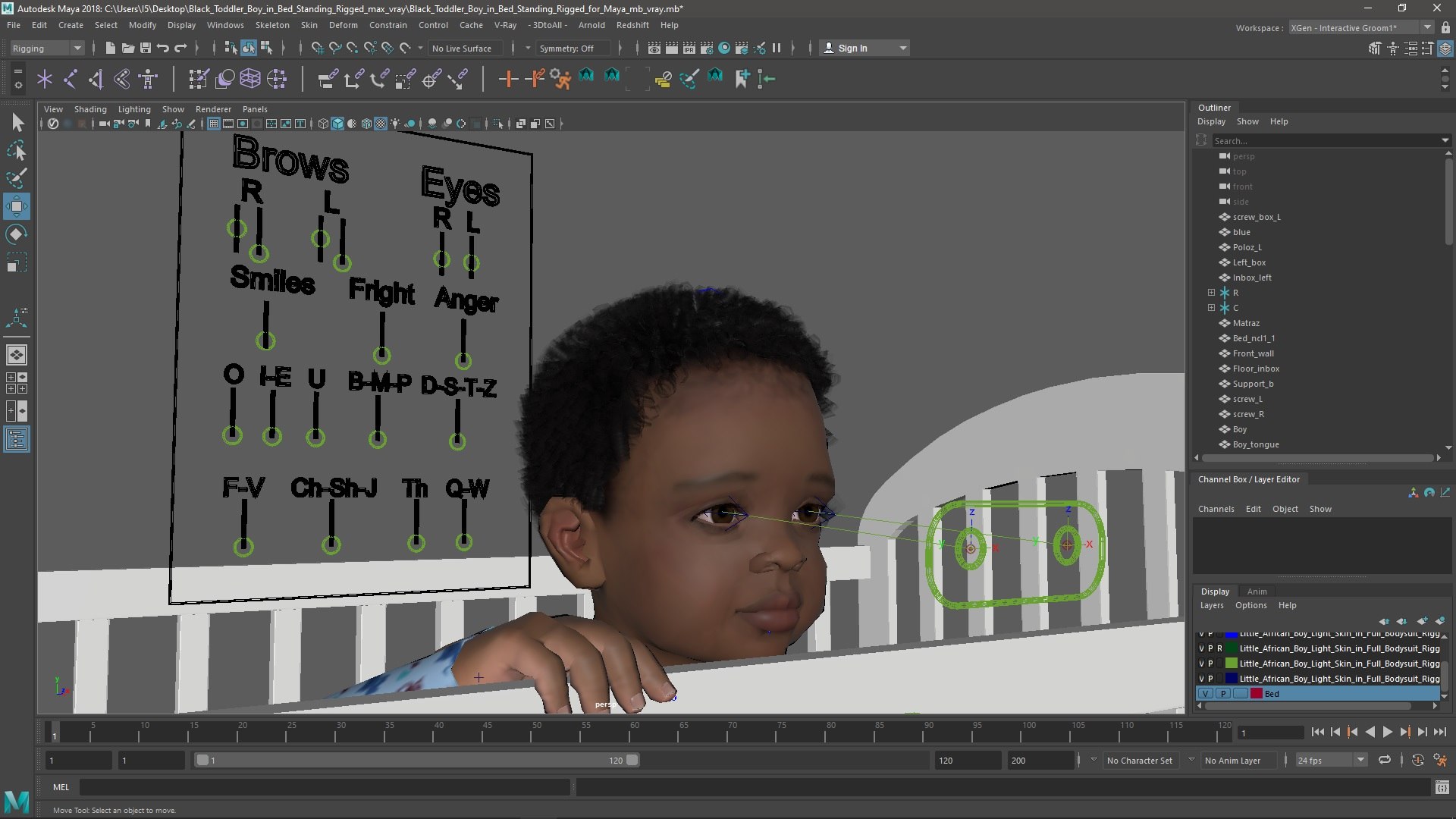 Black Toddler Boy in Bed Standing Rigged for Maya 3D https://p.turbosquid.com/ts-thumb/Rh/zVP5ko/7t/black_toddler_boy_in_bed_standing_rigged_for_maya_009/jpg/1738914707/1920x1080/fit_q87/58280ea8c2c3626e8b006948ac1278f4902c0f44/black_toddler_boy_in_bed_standing_rigged_for_maya_009.jpg