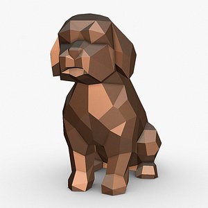 Maltese dog 3D model