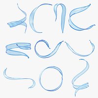 Elegant Curved Splashes Collection