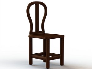 Teak Classic Backrest Dining Chair
