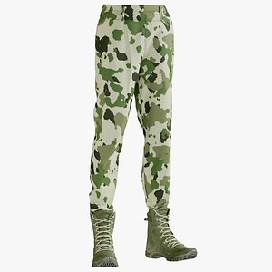 Military Pants Boots 3