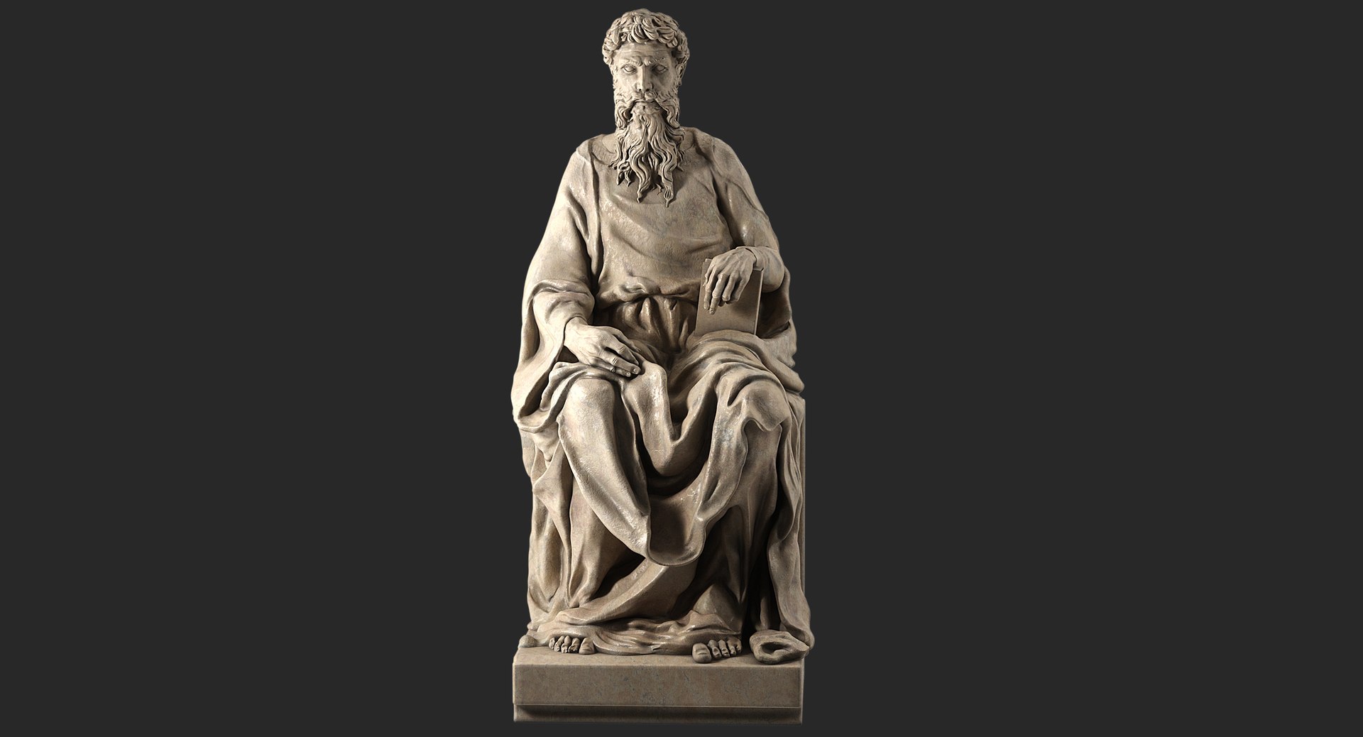 St John Evangelist Donatello 3d Model