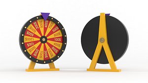 Wheel of Fortune 3D model