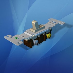 3d home light switch spst model
