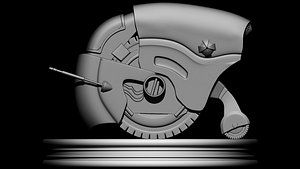 Scifi Robot machine 3D model
