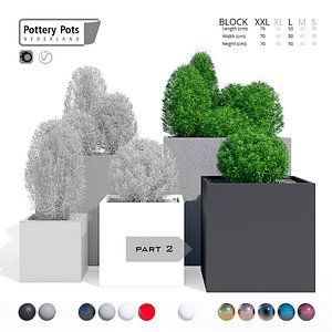 3D pots pottery