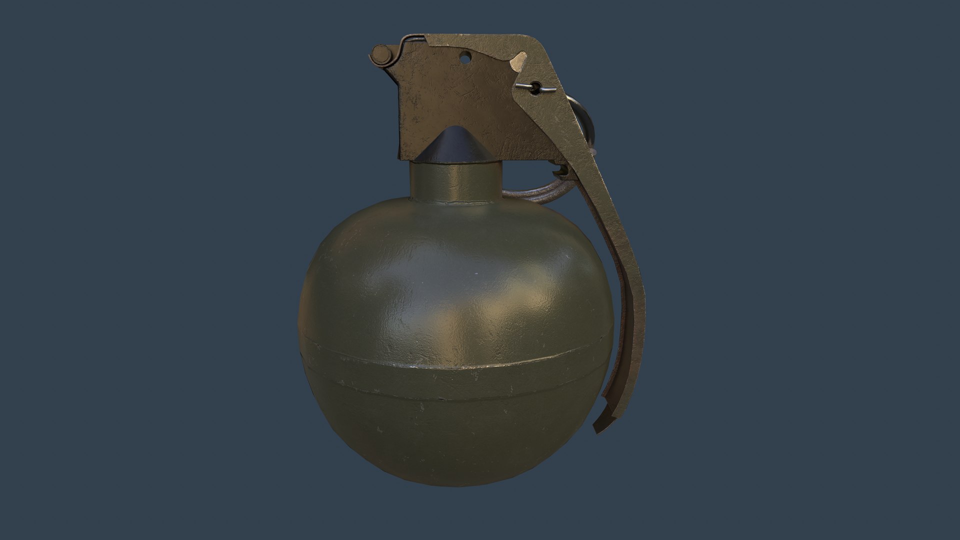 3D M67 Grenade Model - TurboSquid 1948589