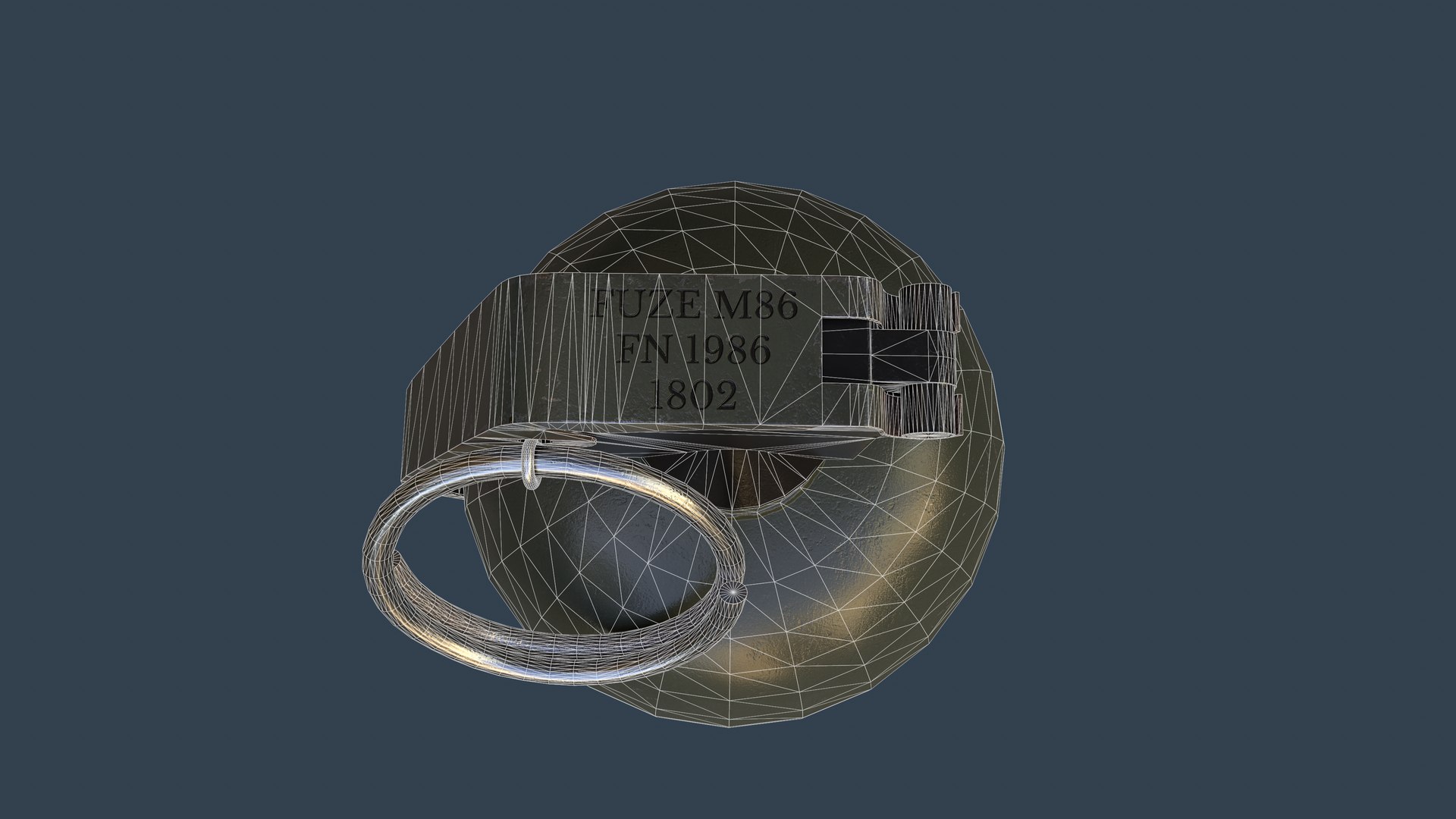3D m67 grenade model https://p.turbosquid.com/ts-thumb/Ri/b9lasY/ft/top_wireframe/png/1661334033/1920x1080/fit_q87/86d75f7adb250875661cf6558d91f73c943bc8e4/top_wireframe.jpg