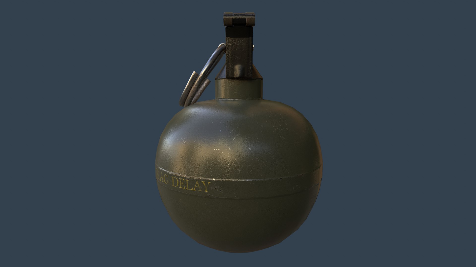 3D M67 Grenade Model - TurboSquid 1948589