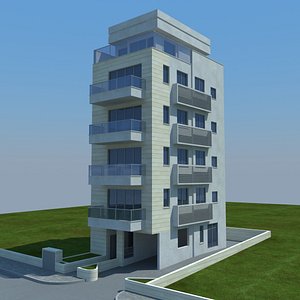 3d model buildings 1