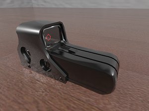 free eotech 552 holographic sight 3d model