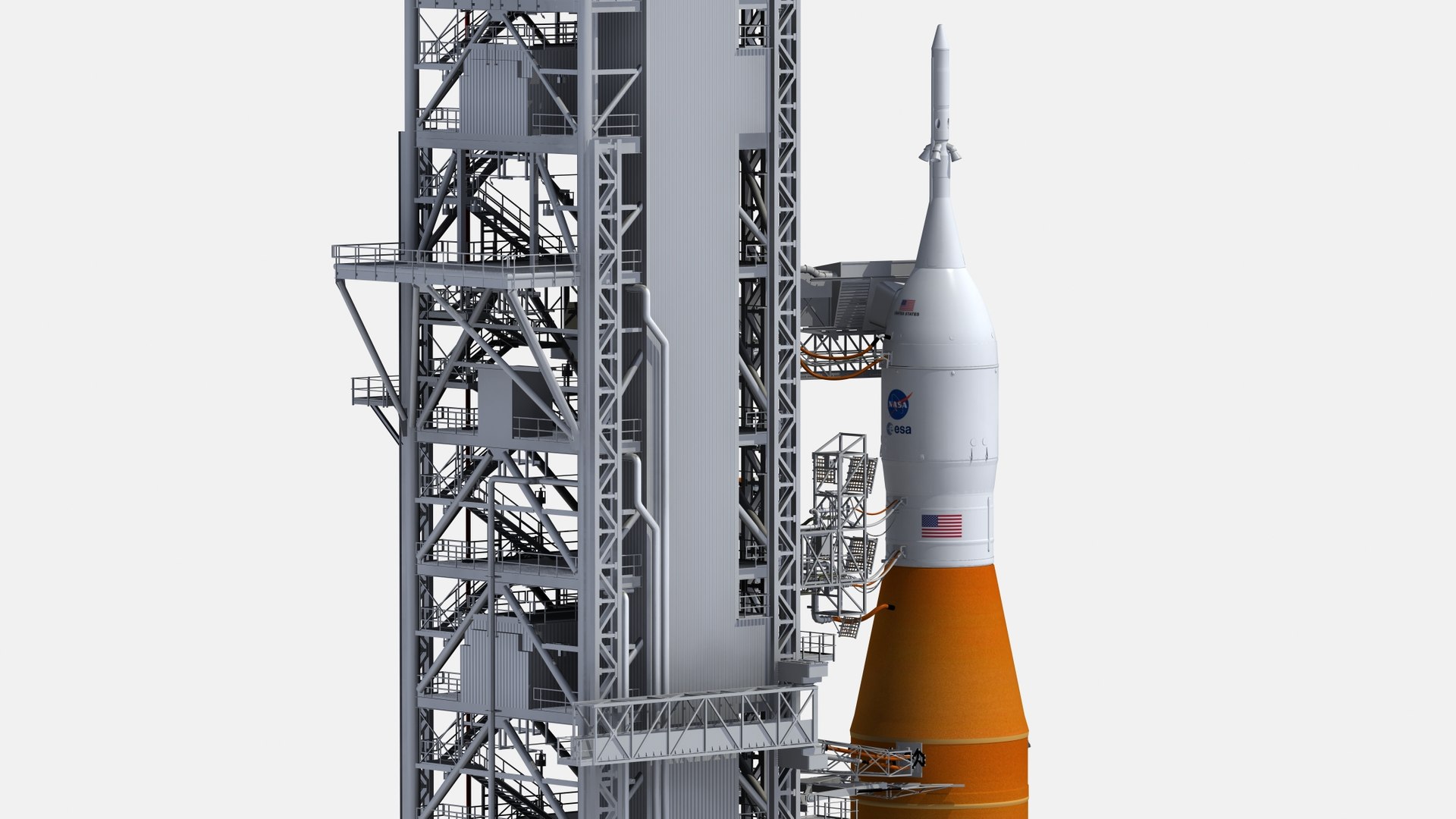 Space Launch Launchpad 3D Model - TurboSquid 1513636