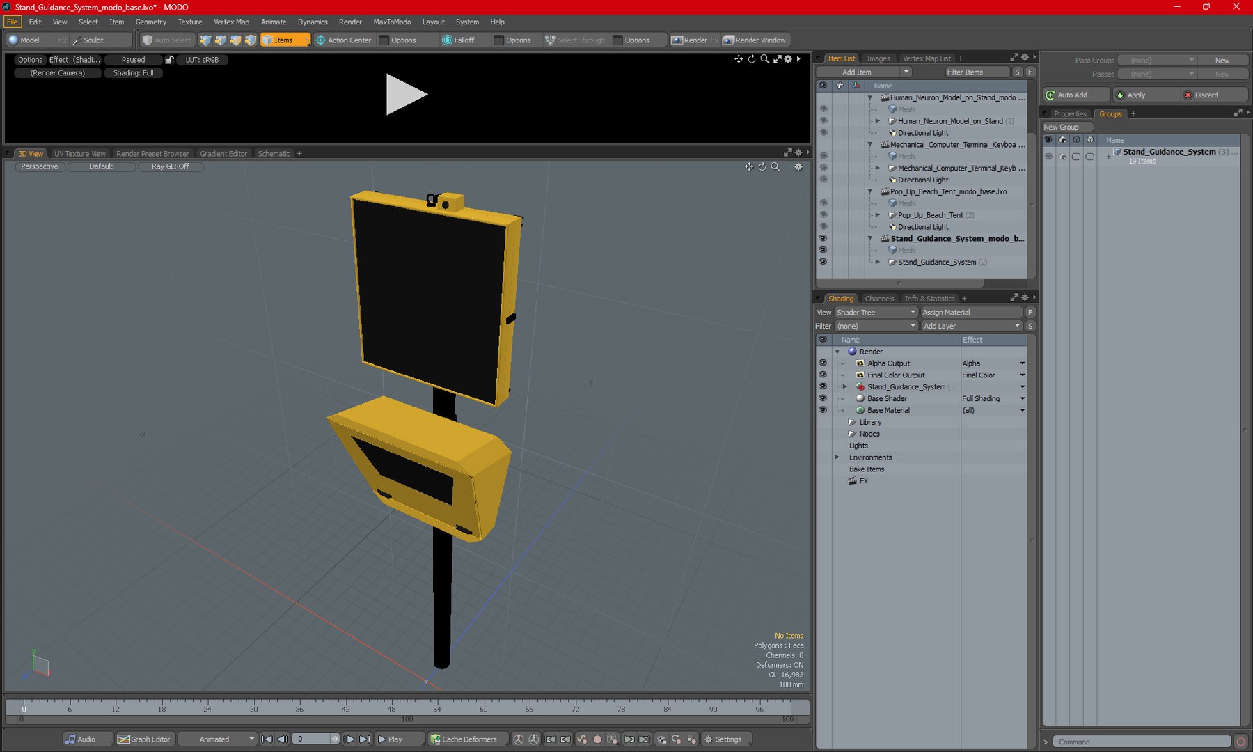 3D Stand Guidance System TurboSquid 2059841
