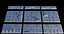 Sci-Fi Wall Panels Covers Pack - 21 Teile