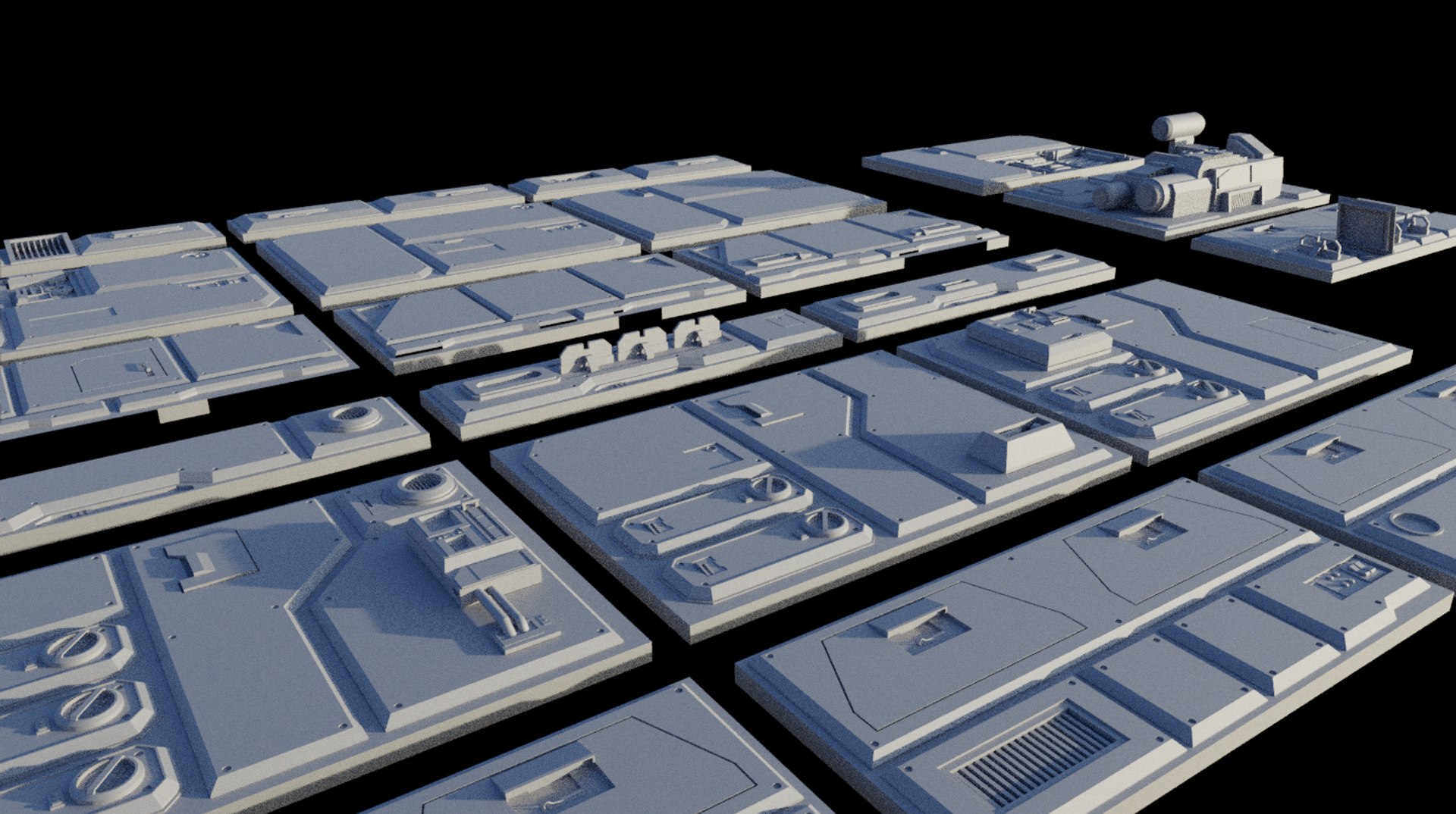 Sci-Fi Wall Panels Covers Pack - 21 Parts 3D model https://p.turbosquid.com/ts-thumb/Ri/rnIph8/lB/wallpanels8/png/1629633520/1920x1080/fit_q87/c53e2385c2659a600f7c9f54f055a952afc7c86e/wallpanels8.jpg