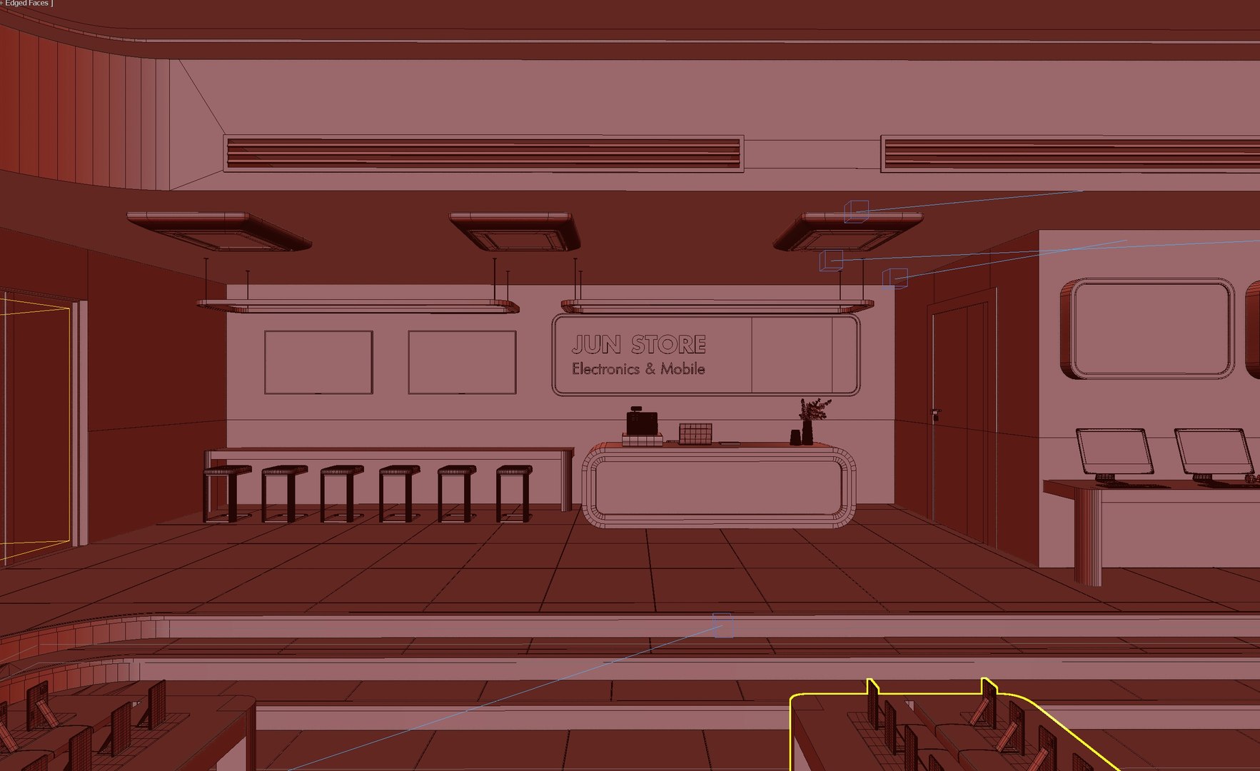 Modern Tech Store Interior 3D model https://p.turbosquid.com/ts-thumb/Ri/sjBWPu/Bc/screenshot_10/jpg/1735577355/1920x1080/fit_q87/594c369e34363df1b778c69a20b23e95d499b52d/screenshot_10.jpg