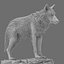 Realistic Wolf Sculpture 3D Printable