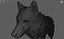 Realistic Wolf Sculpture 3D Printable