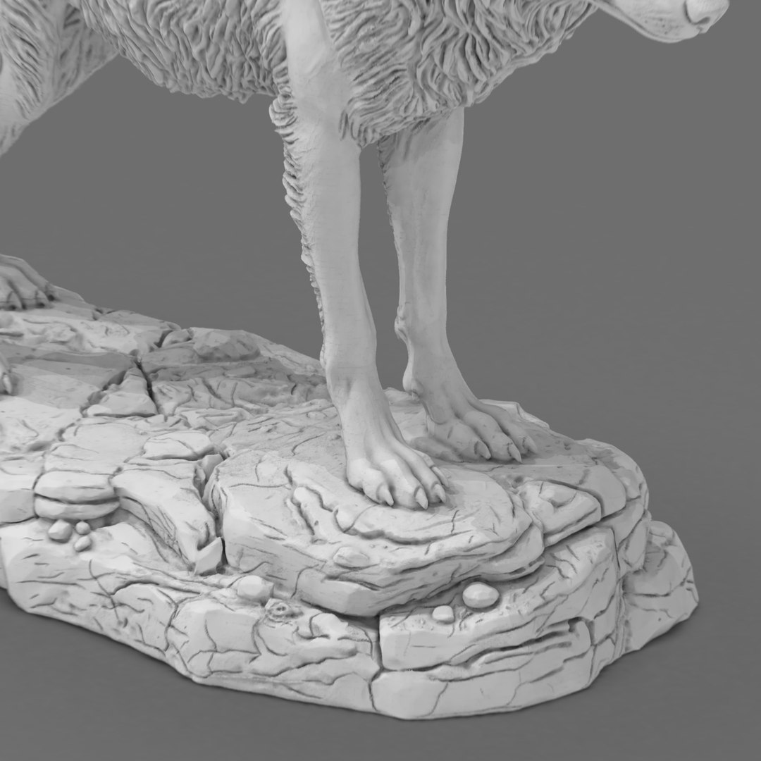 3D Realistic Wolf Sculpture 3D Printable model https://p.turbosquid.com/ts-thumb/Ri/smEDaH/sM/realisticwolfsculpture.173/jpg/1773241055/1920x1080/fit_q87/a62a190969ad93f473eaf2605d8ee91f0304eac5/realisticwolfsculpture.173.jpg