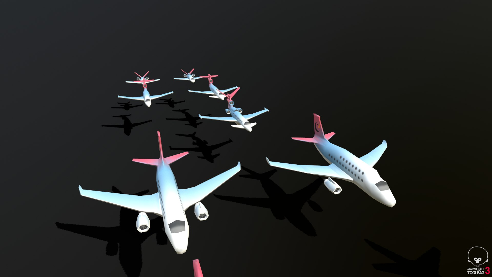 Jet Airplanes 3D Model - TurboSquid 2401886