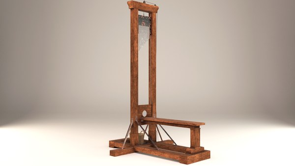 Guillotine 3D - TurboSquid 1331909