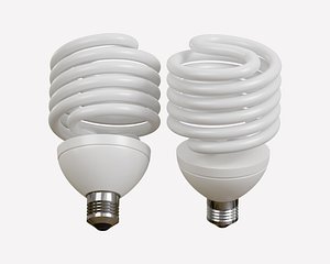 Energy LED bulb 3d model