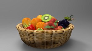 fruits basket 3D