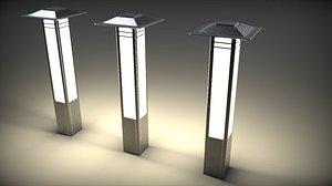 Modern Asian Garden Light