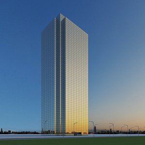 new skyscraper 67 3d model