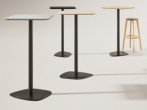 Kontra Square High Table 3D model