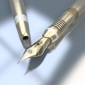 blender fountain pen
