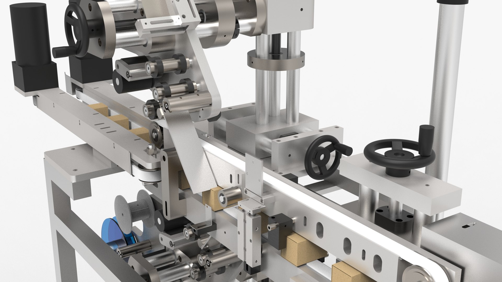 Stable Labelling Machine With Adjustable Axis 3D - TurboSquid 1885293