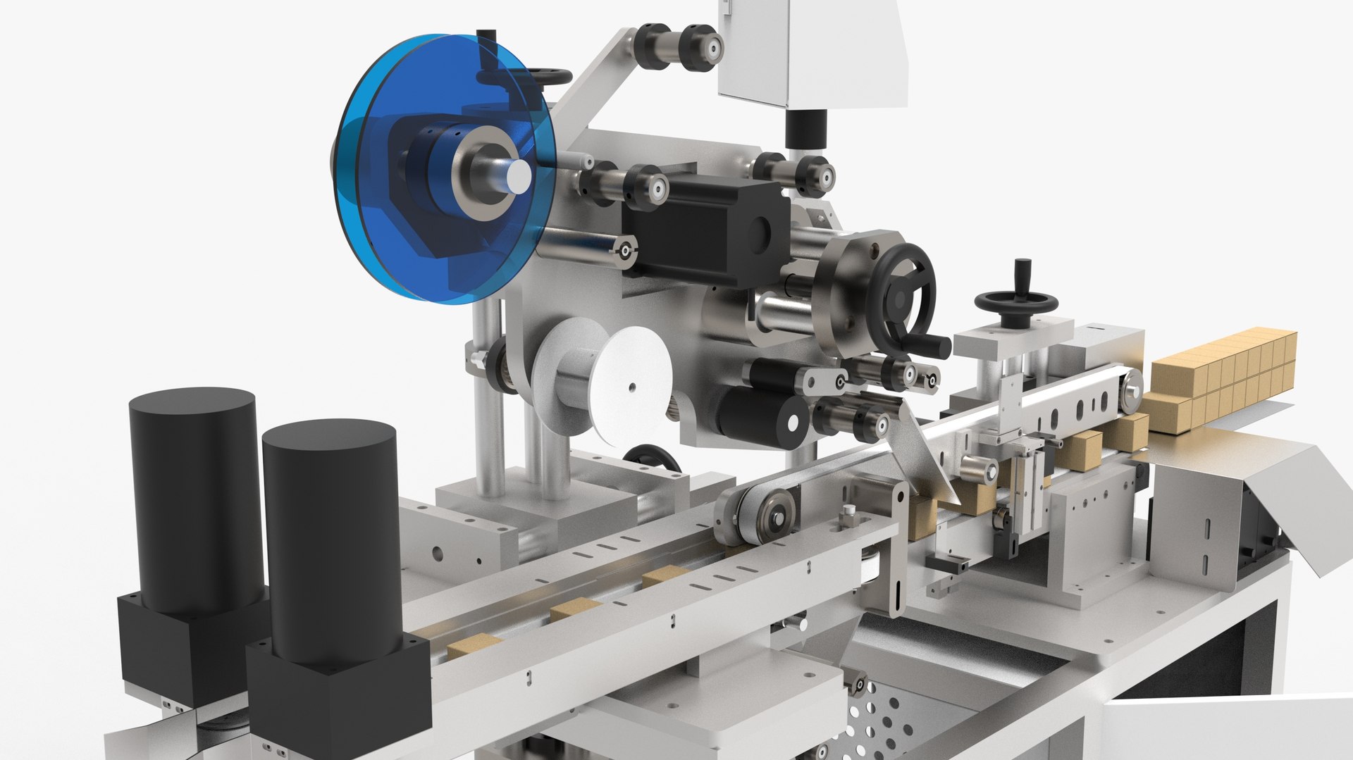 Stable Labelling Machine With Adjustable Axis 3D - TurboSquid 1885293