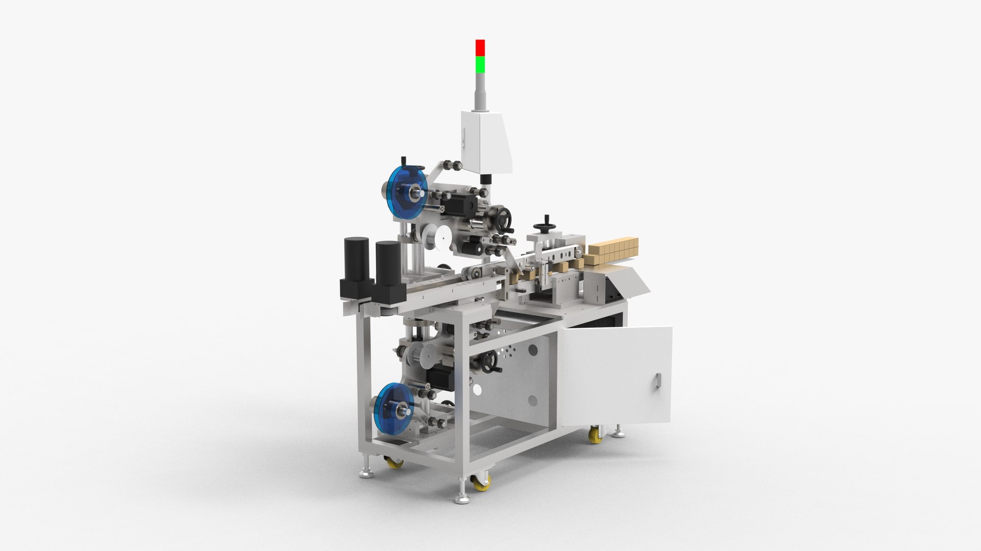 Stable Labelling Machine With Adjustable Axis 3D - TurboSquid 1885293