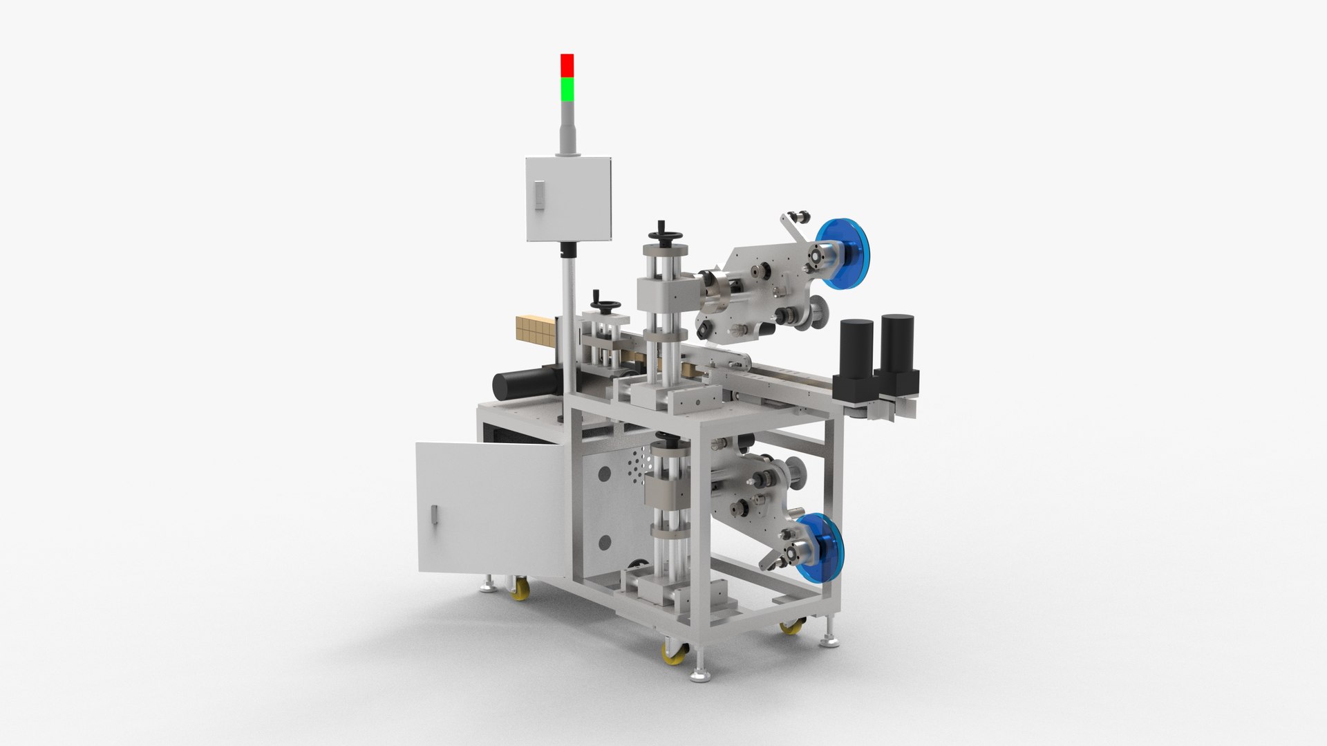 Stable Labelling Machine With Adjustable Axis 3D - TurboSquid 1885293