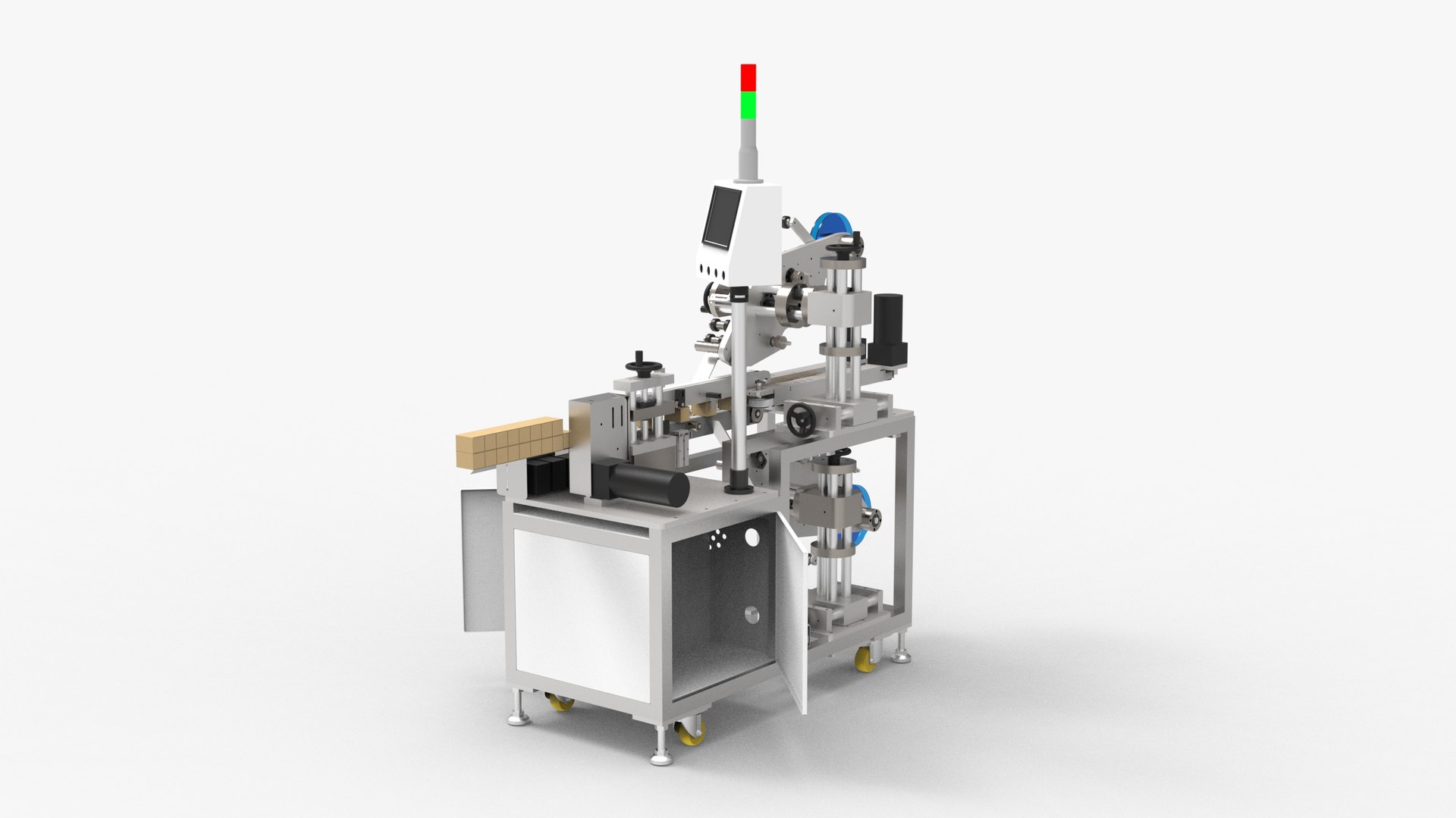 Stable Labelling Machine With Adjustable Axis 3D - TurboSquid 1885293