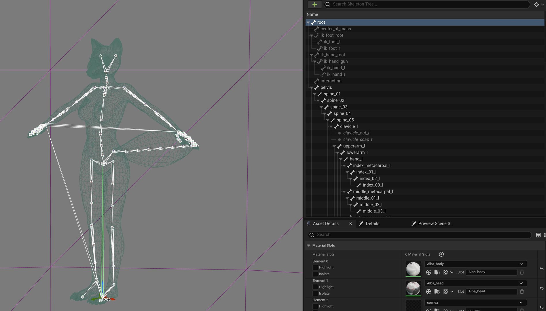 3D Model Furry Fox Alba With UE Mannequin Rig - TurboSquid 2366808