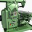 3D industrial equipments lathe tools model