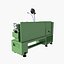 3D industrial equipments lathe tools model