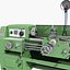 3D industrial equipments lathe tools model