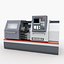 3D industrial equipments lathe tools model