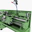 3D industrial equipments lathe tools model