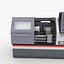 3D industrial equipments lathe tools model