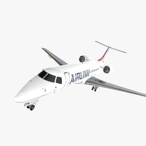 ZS-OTN Airlink Embraer ERJ-135LR L2286 3D model