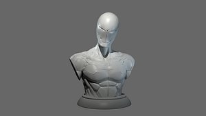 metal gear gray fox 3D model