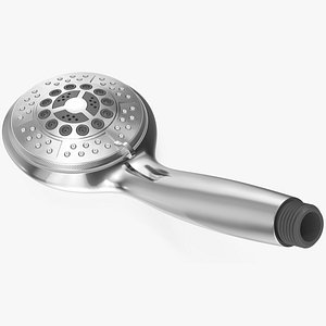 Chrome Nozzles Light Handheld Shower Head