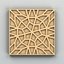 decorative wall panel 3D model